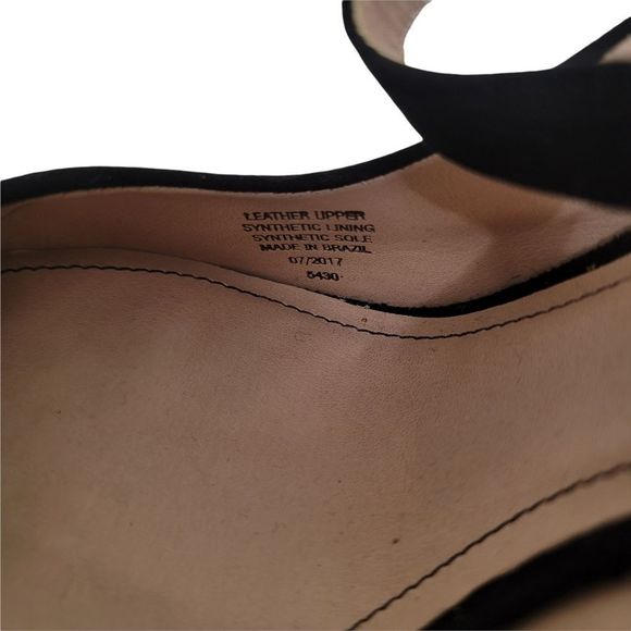 Carvel by Kurt Geiger Black Suede Pearl Pumps 39 - Picture 5 of 8